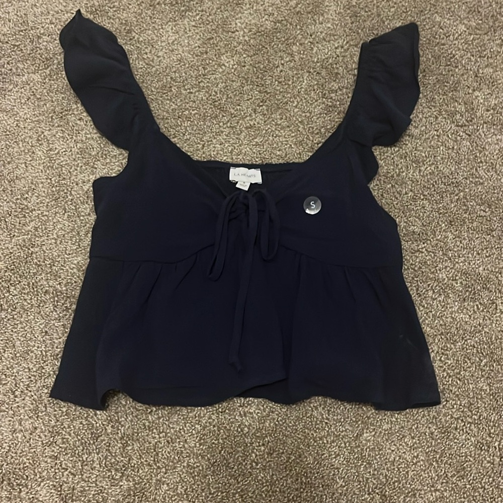 NWOT Navy PacSun Top Size Small